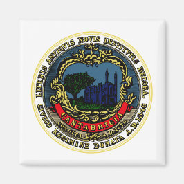 Flagge von Cambridge (Massachusetts) Magnet