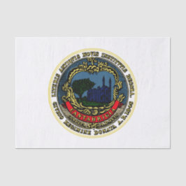 Flagge von Cambridge (Massachusetts) Seidenpapier