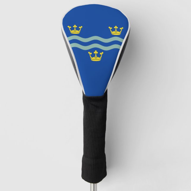 Flagge von Cambridgeshire Golf Headcover (Vorderseite)