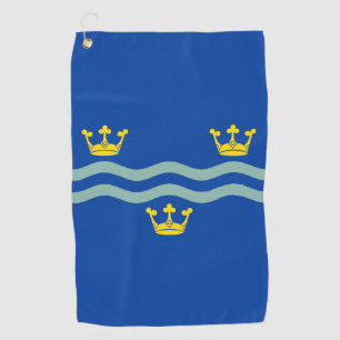 Flagge von Cambridgeshire Golfhandtuch