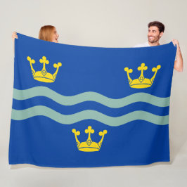 Flagge von Cambridgeshire (Landkreis von England,  Fleecedecke
