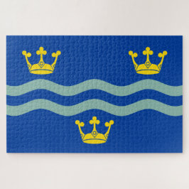 Flagge von Cambridgeshire (Landkreis von England,  Puzzle