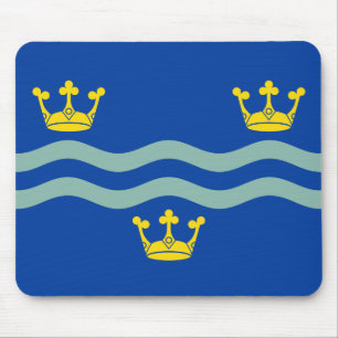 Flagge von Cambridgeshire-Mauspad Mousepad