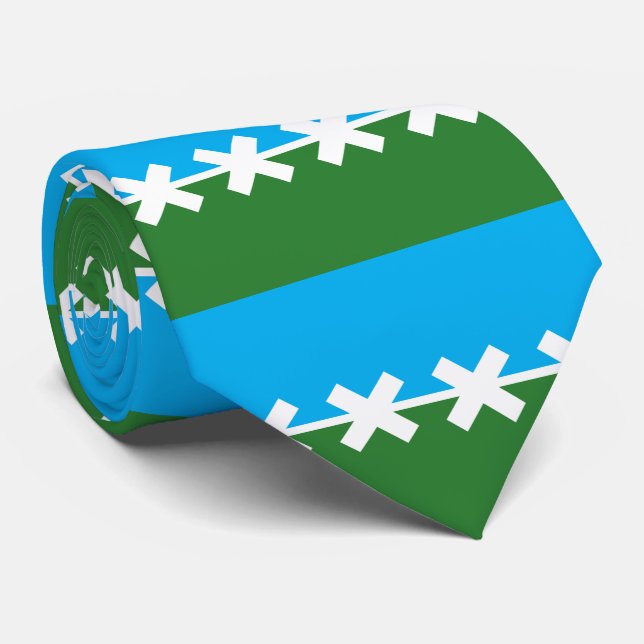 Flagge von Cedar Park, Texas Krawatte (Gerollt)