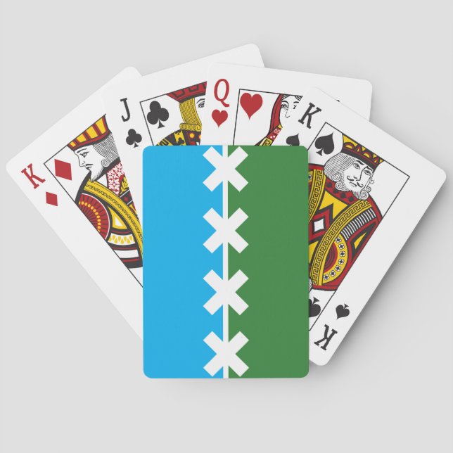 Flagge von Cedar Park, Texas Spielkarten (Rückseite)