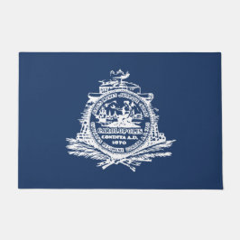 Flagge von Charleston (South Carolina) Fußmatte