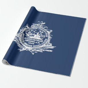 Flagge von Charleston (South Carolina) Geschenkpapier