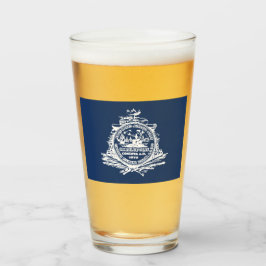 Flagge von Charleston (South Carolina) Glas