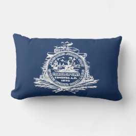 Flagge von Charleston (South Carolina) Lendenkissen