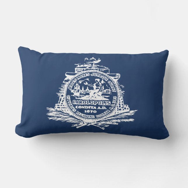 Flagge von Charleston (South Carolina) Lendenkissen (Vorderseite)