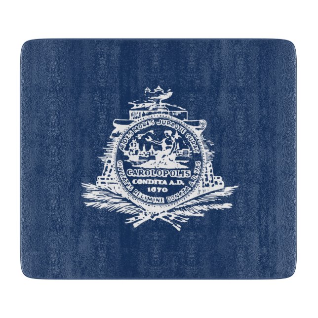 Flagge von Charleston (South Carolina) Schneidebrett (Vorderseite)