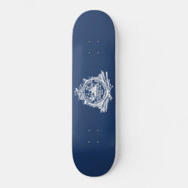 Flagge von Charleston (South Carolina) Skateboard