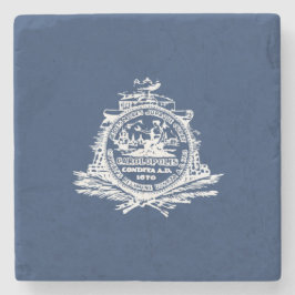 Flagge von Charleston (South Carolina) Steinuntersetzer