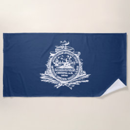 Flagge von Charleston (South Carolina) Strandtuch