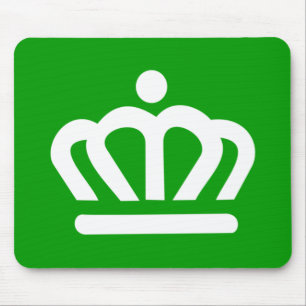 Flagge von Charlotte, North Carolina Mousepad