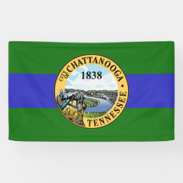Flagge von Chattanooga (Tennessee) Banner