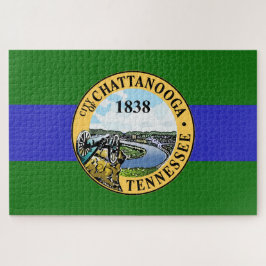 Flagge von Chattanooga (Tennessee) Puzzle