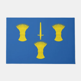 Flagge von Cheshire (Landkreis des Vereinigten Kön Fußmatte