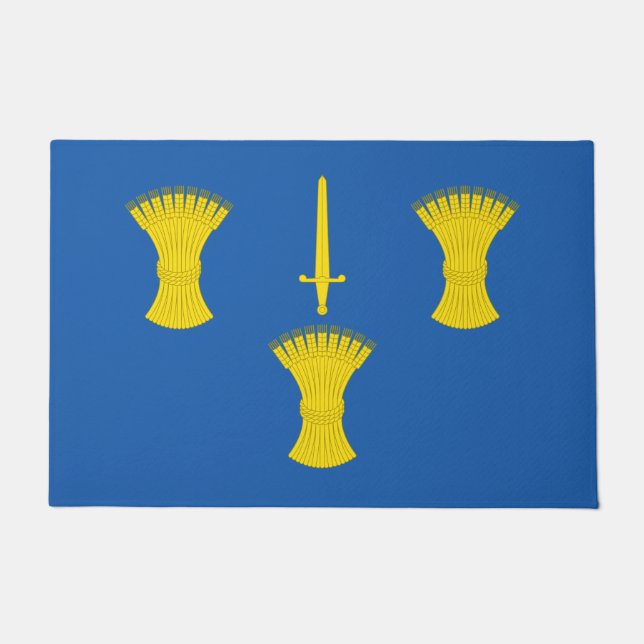 Flagge von Cheshire (Landkreis des Vereinigten Kön Fußmatte (Vorderseite)