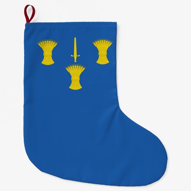 Flagge von Cheshire (Landkreis des Vereinigten Kön Großer Weihnachtsstrumpf (Vorderseite)