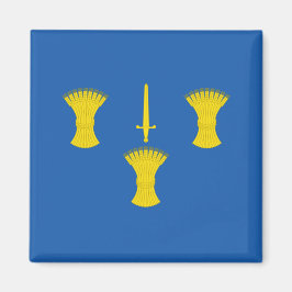 Flagge von Cheshire (Landkreis des Vereinigten Kön Magnet