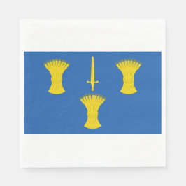 Flagge von Cheshire (Landkreis des Vereinigten Kön Serviette