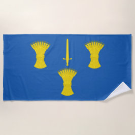 Flagge von Cheshire (Landkreis des Vereinigten Kön Strandtuch