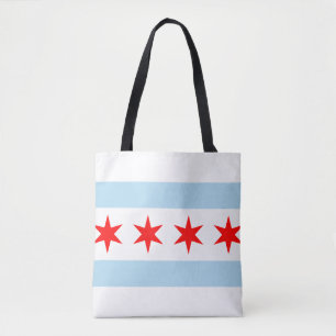 Flagge von Chicago, Illinois
