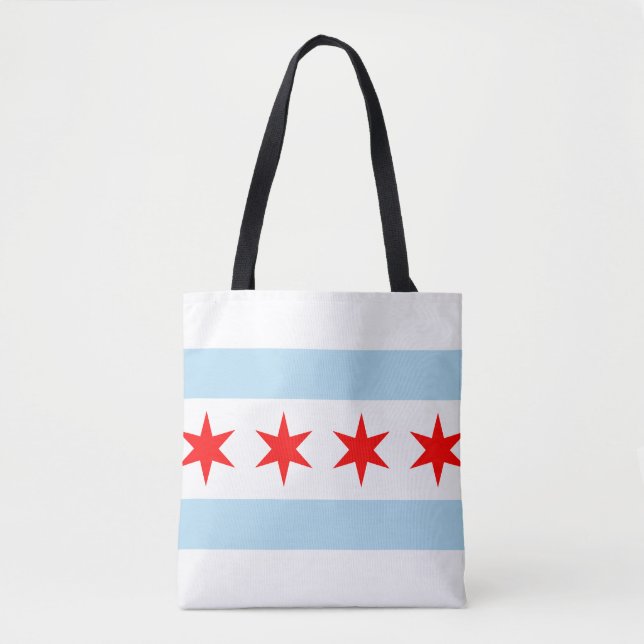 Flagge von Chicago, Illinois (Vorderseite)