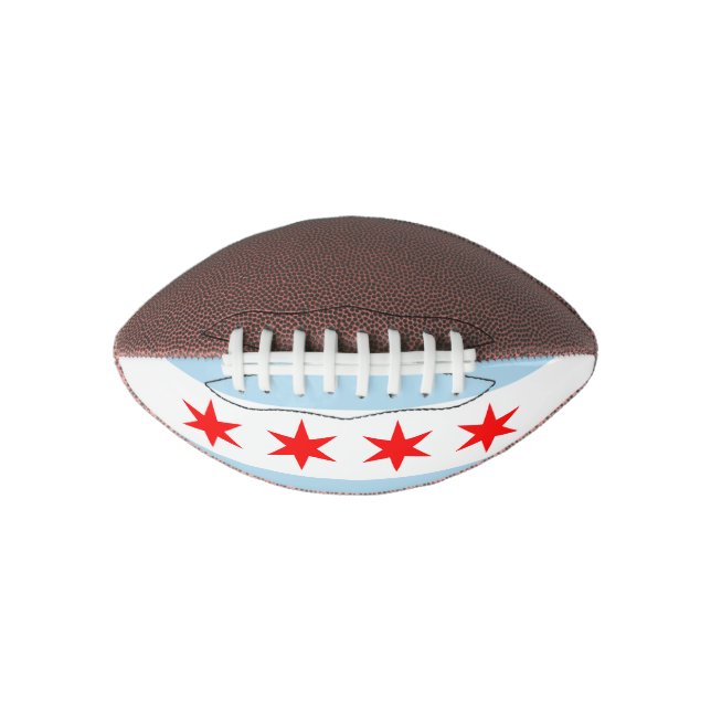 Flagge von Chicago, Illinois Football (Vorderseite)