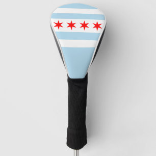 Flagge von Chicago, Illinois Golf Headcover
