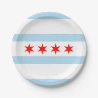 Flagge von Chicago, Illinois