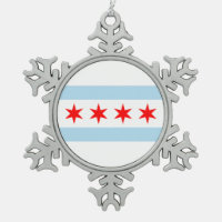 Flagge von Chicago, Illinois