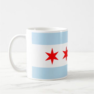 Flagge von Chicago Kaffeetasse