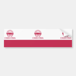 Flagge von Chula Vista (Kalifornien) Autoaufkleber
