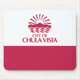 Flagge von Chula Vista (Kalifornien) Mousepad