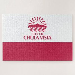 Flagge von Chula Vista (Kalifornien) Puzzle