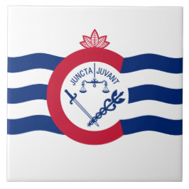 Flagge von Cincinnati (Ohio) Fliese