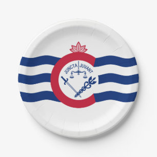 Flagge von Cincinnati, Teller von Ohio