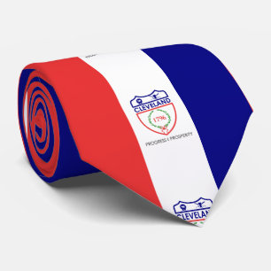 Flagge von Cleveland, Ohio Neck Tie Krawatte