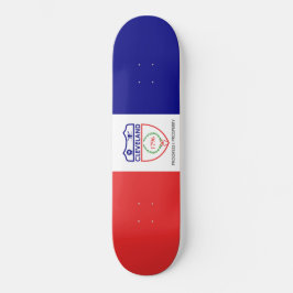 Flagge von Cleveland (Ohio) Skateboard