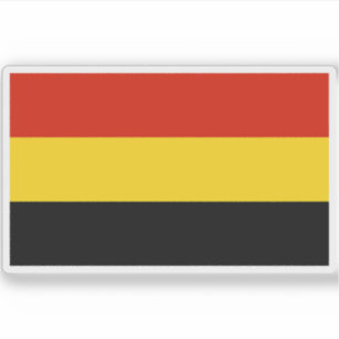 Flagge von Coamo, Puerto Rico Aufkleber