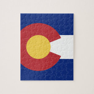 Flagge von Colorado Puzzle
