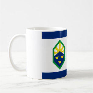 Flagge von Colorado Springs, Colorado Kaffeetasse