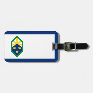 Flagge von Colorado Springs Gepäckanhänger
