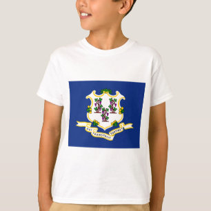 Flagge von Connecticut (US-Staat) T-Shirt