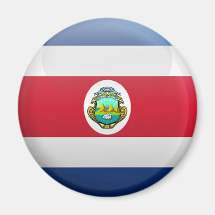 Flagge von Costa Rica Magnet