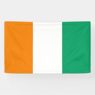 Flagge von Côte d'Ivoire Banner