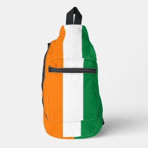 Flagge von Côte d'Ivoire Crossbody Bag
