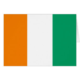 Flagge von Côte d'Ivoire - Drapeau de la Côte d'Iv